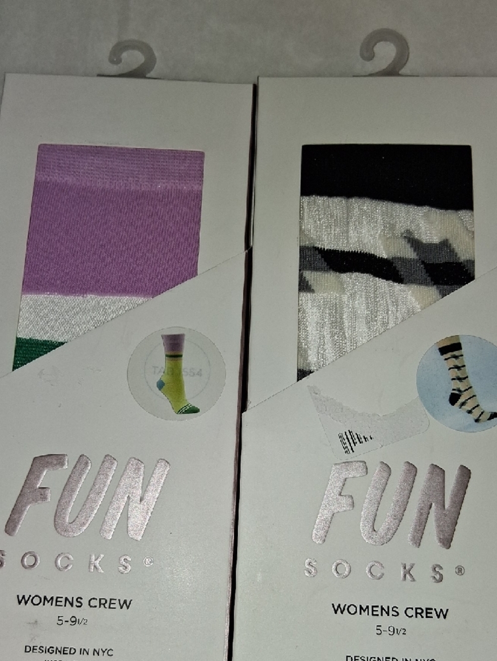 Womens FUN SOCKS lot of 10 Pair By United Legwear - Picture 6 of 7